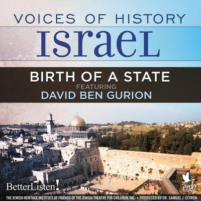 Voices of History Israel: Birth of a State by David Ben Gurion audiobook