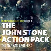 The John Stone Action Pack: Books 1-3 by  Allen Manning audiobook