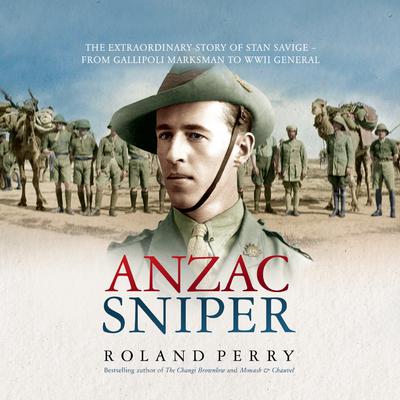 Anzac Sniper by Roland Perry audiobook