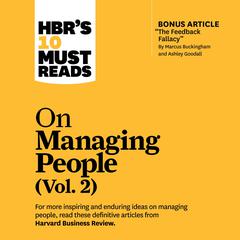 HBR's 10 Must Reads on Managing People, Vol. 2 by Harvard Business Review audiobook