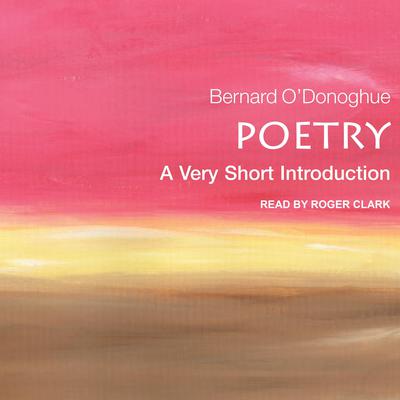 Poetry by Bernard O'Donoghue audiobook