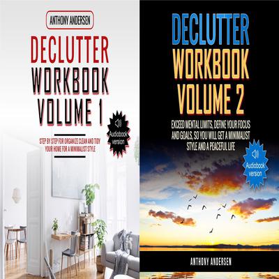 Declutter Workbook 2 ebooks in 1 by Anthony Andersen audiobook