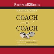 Coach to Coach by  Martin Rooney audiobook