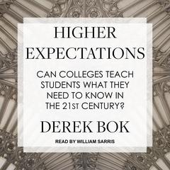 Higher Expectations by Derek Bok audiobook