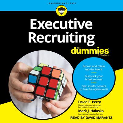 Executive Recruiting For Dummies by David E. Perry audiobook