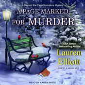 A Page Marked For Murder by  Lauren Elliott audiobook