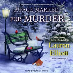 A Page Marked For Murder by Lauren Elliott audiobook