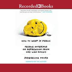 How to Weep in Public by  Jacqueline Novak audiobook