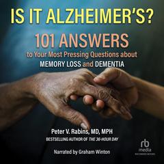 Is It Alzheimer's? by Peter V. Rabins audiobook