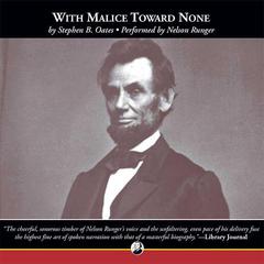 With Malice Toward None by Stephen B. Oates audiobook