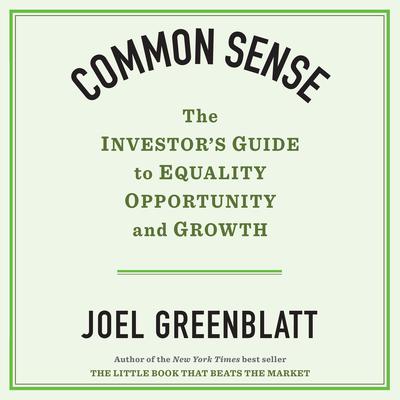 Common Sense by Joel Greenblatt audiobook