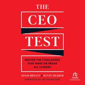 The CEO Test by  Adam Bryant audiobook