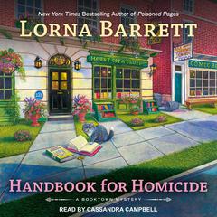 Handbook for Homicide by Lorna Barrett audiobook