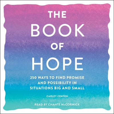 The Book of Hope by Carley Centen audiobook