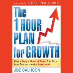 The One Hour Plan For Growth by Joe Calhoon audiobook