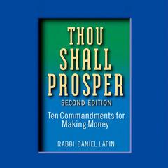 Thou Shall Prosper by Daniel Lapin audiobook