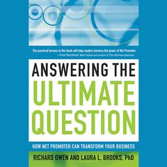 Answering the Ultimate Question by Richard Owen audiobook