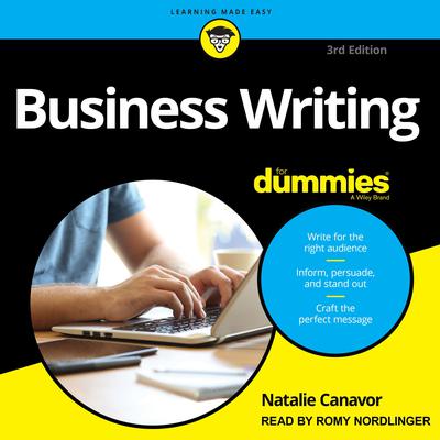 Business Writing For Dummies by Natalie Canavor audiobook