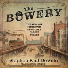 The Bowery by Stephen Paul DeVillo audiobook