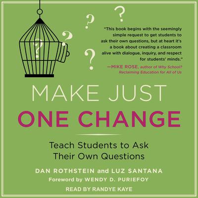 Make Just One Change by Dan Rothstein audiobook