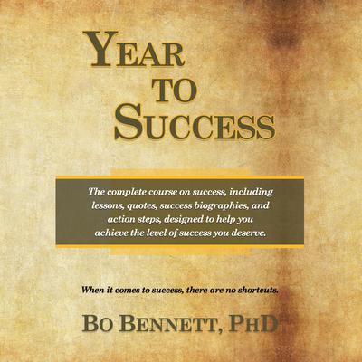 Year To Success by Bo Bennett audiobook