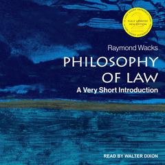 Philosophy of Law by Raymond Wacks audiobook