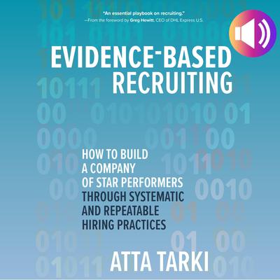 Evidence-Based Recruiting by  Atta Tarki audiobook