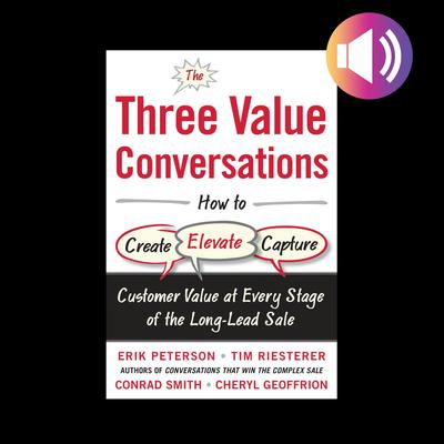 The Three Value Conversations by Cheryl Geoffrion audiobook