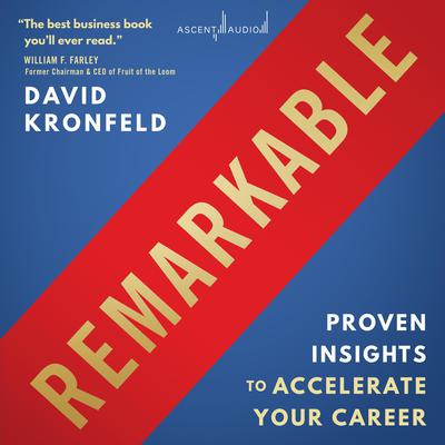 Remarkable by David Kronfeld audiobook