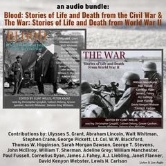 An Audio Bundle: Blood & The War by David Kenyon Webster audiobook