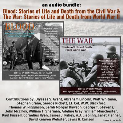 An Audio Bundle: Blood & The War by David Kenyon Webster audiobook