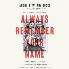 Always Remember Your Name by Andra Bucci audiobook