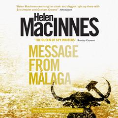 Message from Málaga by Helen MacInnes audiobook