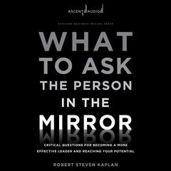 What to Ask the Person in the Mirror by Robert S. Kaplan audiobook