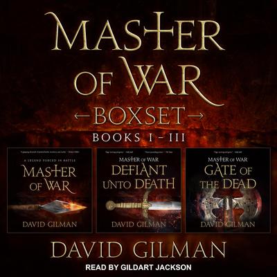 Master of War Boxset by David Gilman audiobook