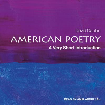 American Poetry by David Caplan audiobook