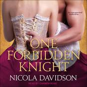 One Forbidden Knight by  Nicola Davidson audiobook