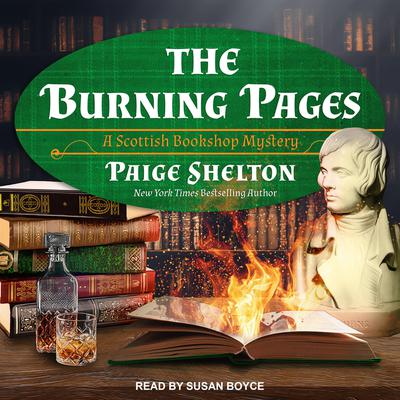 The Burning Pages by Paige Shelton audiobook