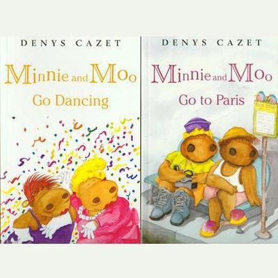 Minnie and Moo Go Dancing / Minnie and Moo Go to Paris by Denys Cazet audiobook