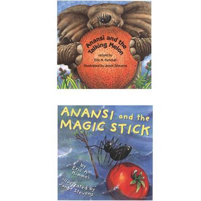 Anansi and the Talking Melon / Anansi and the Magic Stick by Eric Kimmel audiobook