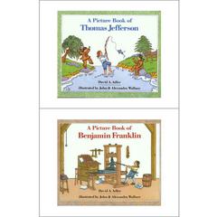 'A Book of Thomas Jefferson' and 'A Book of Benjamin Franklin' by David A. Adler audiobook