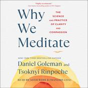 Why We Meditate by  Daniel Goleman PhD audiobook