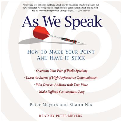 As We Speak by Peter Meyers audiobook