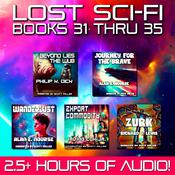 Lost Sci-Fi Books 31 thru 35 by  Richard O. Lewis audiobook