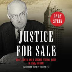 Justice for Sale by Gary Stein audiobook