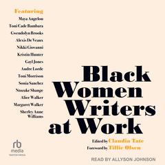Black Women Writers at Work by Maya Angelou audiobook