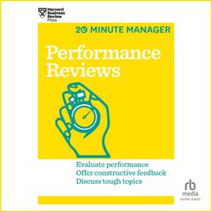 Performance Reviews by Harvard Business Review audiobook