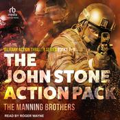 The John Stone Action Pack: Books 7-9 by  Allen Manning audiobook