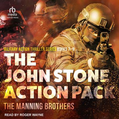 The John Stone Action Pack: Books 7-9 by Allen Manning audiobook
