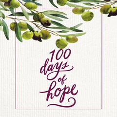 100 Days of Hope by Thomas Nelson audiobook